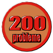 Medalia acordată pentru 200 probleme rezolvate